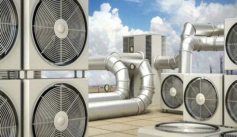 أنظمة التبريد الحديثة في مشاريع البناء الرياض